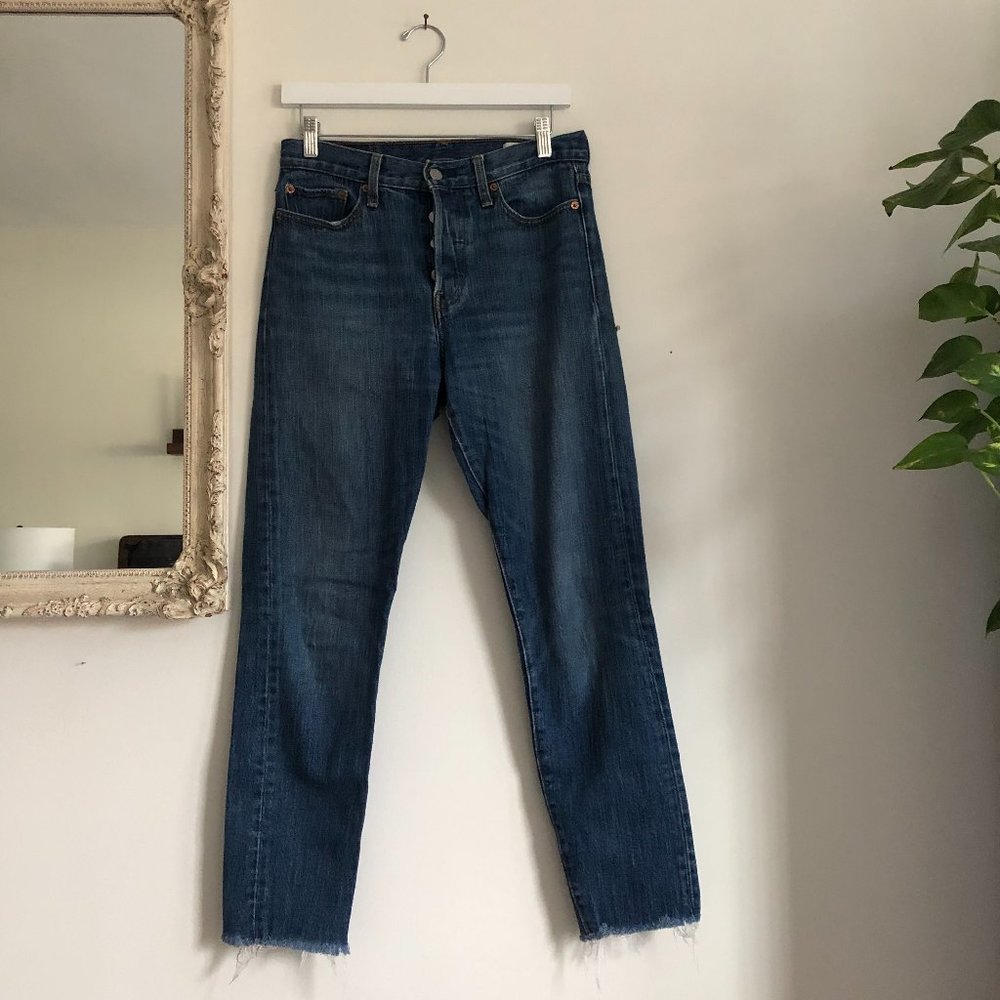 Levi's Wedgie Fit Ankle Jeans